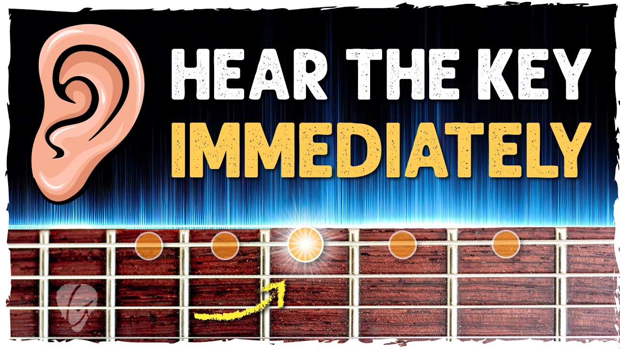 How to Find the Key of a Song by Ear on Guitar | Ear Training For Beginners thumbnail