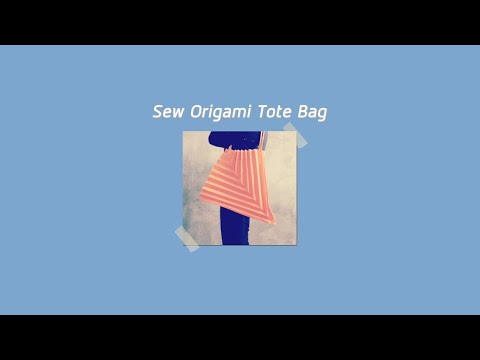Come forma Sew Leaf Origami Borsa ft. Free pattern