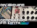 Arduino Synth #2 - Generative FM Dual-Voice Synth | Mozzi library | Volca form-factor