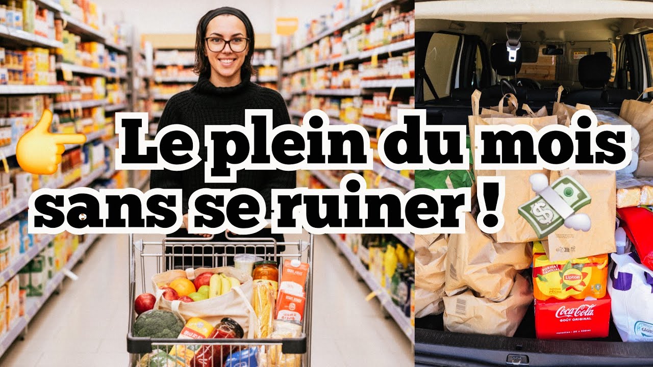 Retour de courses du mois 🛒 | Leclerc, Grand Frais & Action