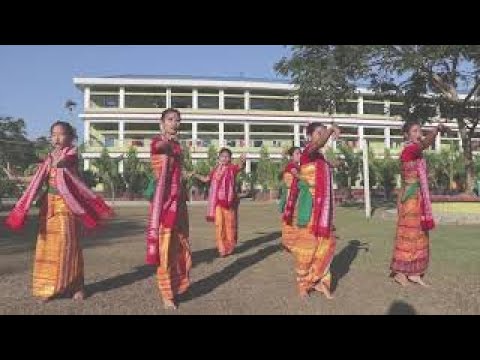 Dokhona ho dokhona dance cover  bodoland girls dance perfomance  new bodo dance  oma lil budgeT