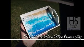 Watch Me Resin Mini Ocean Tray | HS Designs Now