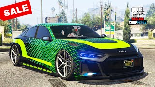 Electric AUDI e-Tron GT in GTA 5 Online | Omnis E-GT Crazy Customization & Review | SALE!