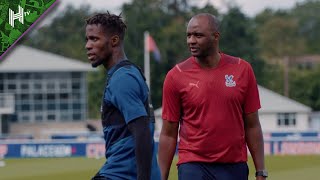 I'm glad to be back! Arsenal legend Patrick Vieira excited to work with Zaha as Crystal Palace boss