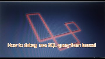 How to get the raw SQL query from the Laravel Query Builder