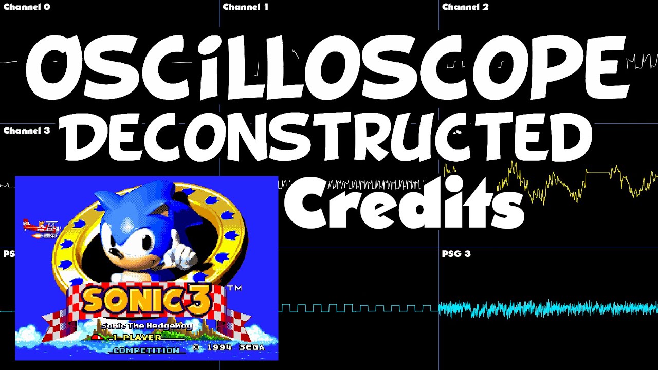 Sonic 3 - Credits - Oscilloscope Deconstruction