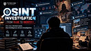 OSINT Investigation: From Clue to Identity | TCL Academy