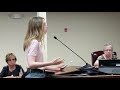 Public speaks to the Okaloosa County School Board about the guardian program