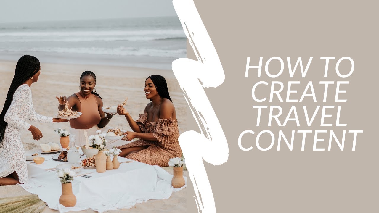 create travel content