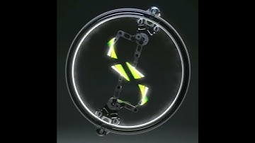 Robotic arms - Aperture formation (Use Headphones 🎧) #shorts #motiongraphics #robotics #loop