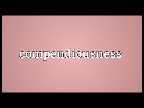 Header of compendiousness
