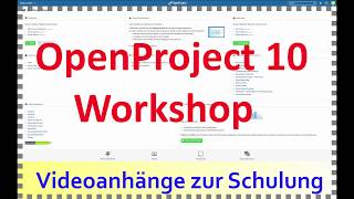 Openproject 10 Workshop   Projektkonfiguration