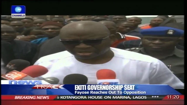 Ekiti State Governor, Fayose Asks For Forgiveness 15/04/15