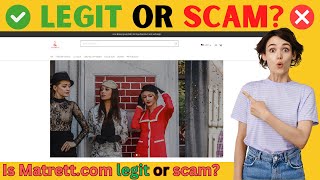 Matrett.com Review: Scam or Legit? Watch This Before You Buy!