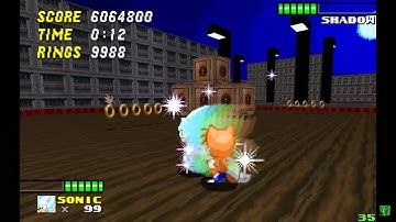 The True Arena (v2.1.1) part 1. = Full Story Mode as very fast Hyper Sonic, Super Tails. SRB2 v2.2.8