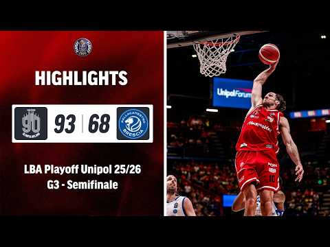 Olimpia Milano - Brescia Extended Highlights G3