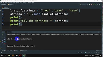 How to Join or Concatenate N strings in Python