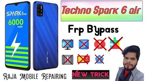 Tecno Spark 6 Air Frp Bypass | Tecno Spark 6 Air Google Account Bypass