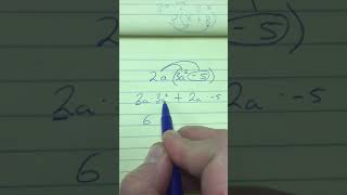 Distributing with exponents