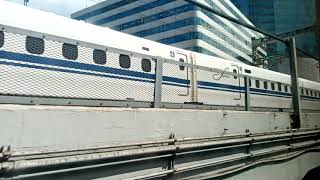 （並走）e231系とn700sのコラボレーション　東京〜新橋間
