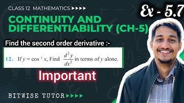 Class 12 Ex 5.7 Q12 Maths | Ex 5.7 class 12 maths q12 | Question 12 exercise 5.7 Class 12