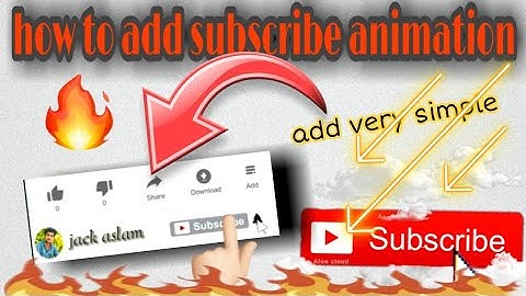 How to make subscribe Bell intro animation made in kinemaster|Android & iPhone 2020