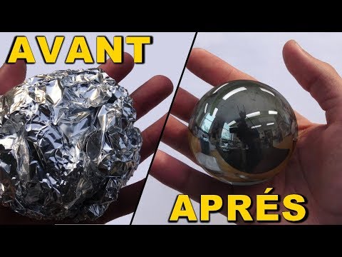 Faire une BOULE PARFAITE en Aluminium