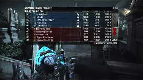 Gears Of War Judgment Overrun - Quickmatch (UK) vs Ranked (USA) - Game 1