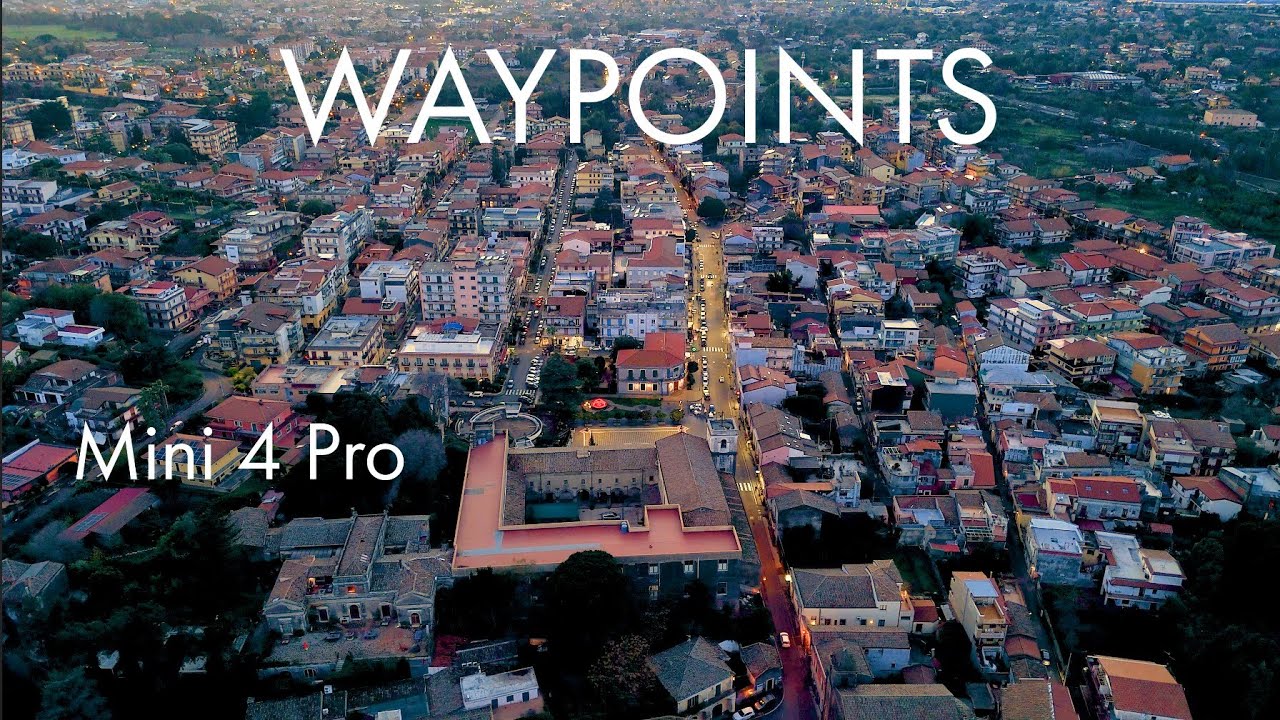 DJI Mini 4 Pro Waypoints - La Funzionalita piu Potente?