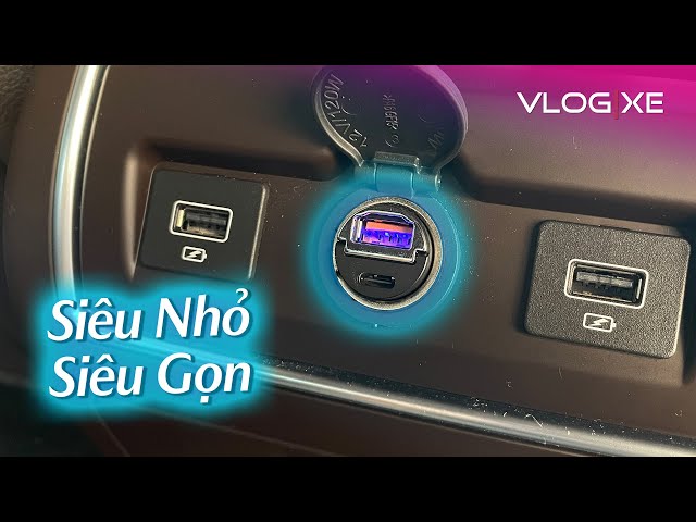 Đây là Tẩu sạc nhanh siêu nhỏ mà xe hơi nào cũng nên có | Vlog Xe