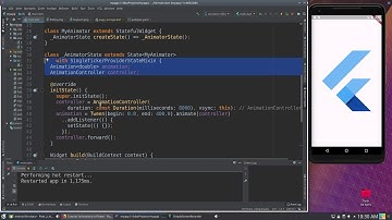 Beginning Flutter:  36 Animations - Growing