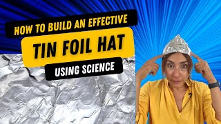 How to make the perfect tin foil hat using science by Dr Michelle Dickinson 20,264 views 2 years ago 1 minute, 59 seconds