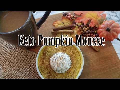 Keto Pumpkin Mousse | Low Carb Dessert