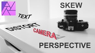 SKEW, DISTORT &amp; PERSPECTIVE in Affinity Photo