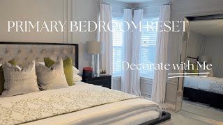 Decorate with Me| Primary Bedroom Reset|Homary Review|Decorating Ideas