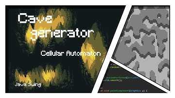 Random cave generation | Cellular Automaton