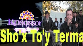 #Namangan_Kosonsoy 2023 Toy Bob Shox Terma  Sanjar Muhammadiyev Jonli Ijro