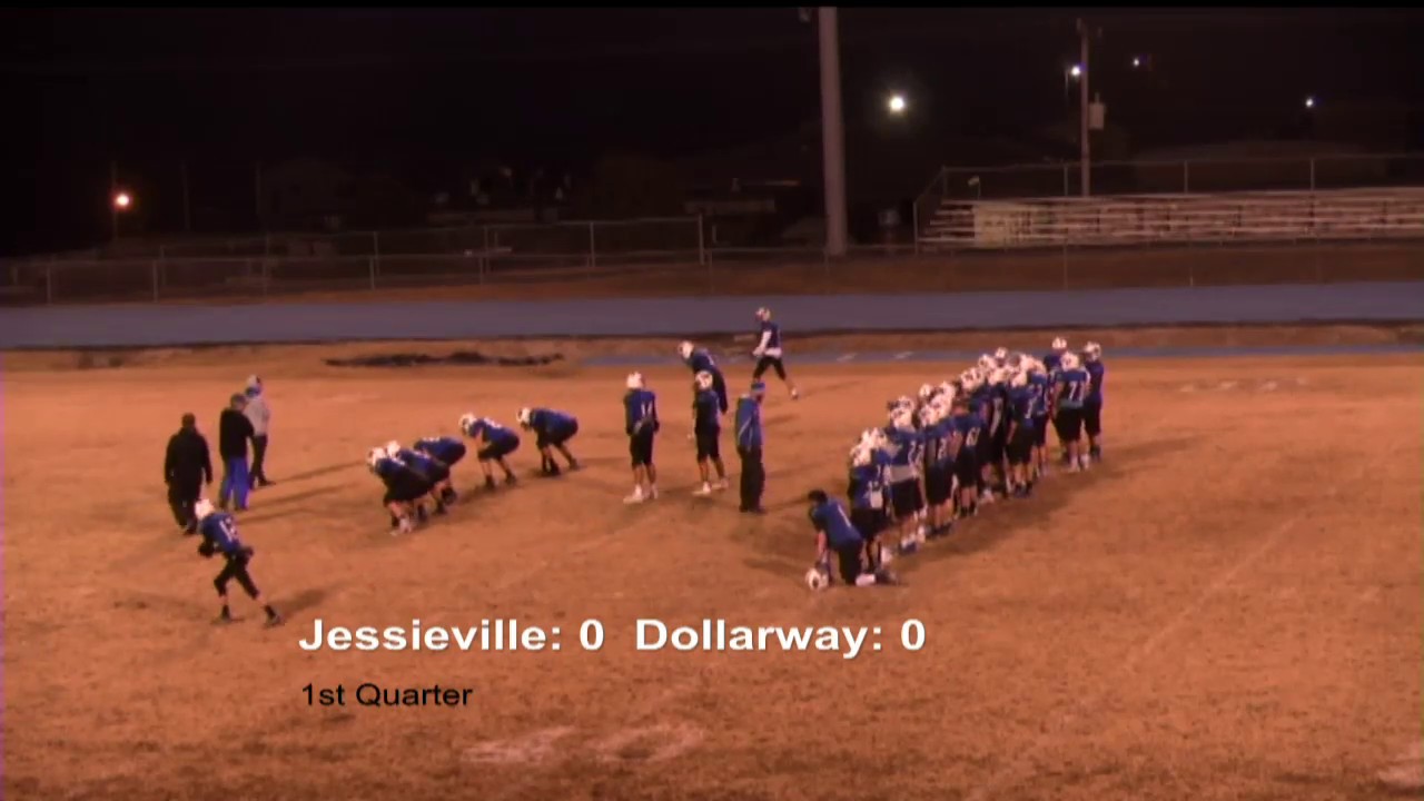 Jessieville Football Home vs. Dollarway YouTube
