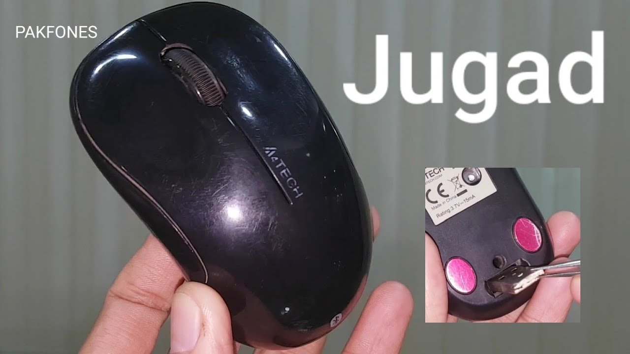 Jugad | Hidden Power Button in A4Tech Mouse - YouTube