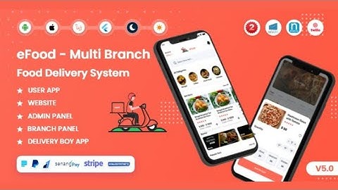 eFood App source code free download || food delivery app source code || Android studio source code