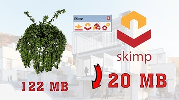 GIẢM DUNG LƯỢNG FILE 122mb XUỐNG 20mb | REDUCE FILE SIZE FROM 122MB TO 20MB | PLUGIN SKIMP
