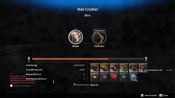 (2.5b Damage in 1 minute) New Best Serena Wall Crasher Weapon