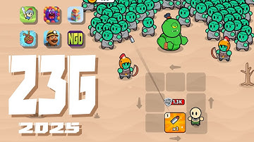 Loop heroes -Survival, Feedle Puzzle, Brick Dash: Color Match!, RopoCop, Dig & Roll| New Games Daily