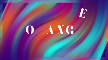Twisted Gradient Backgrounds in After Effects and animated text