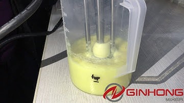 JX-0.37 small batch homogenizer for making shower gel