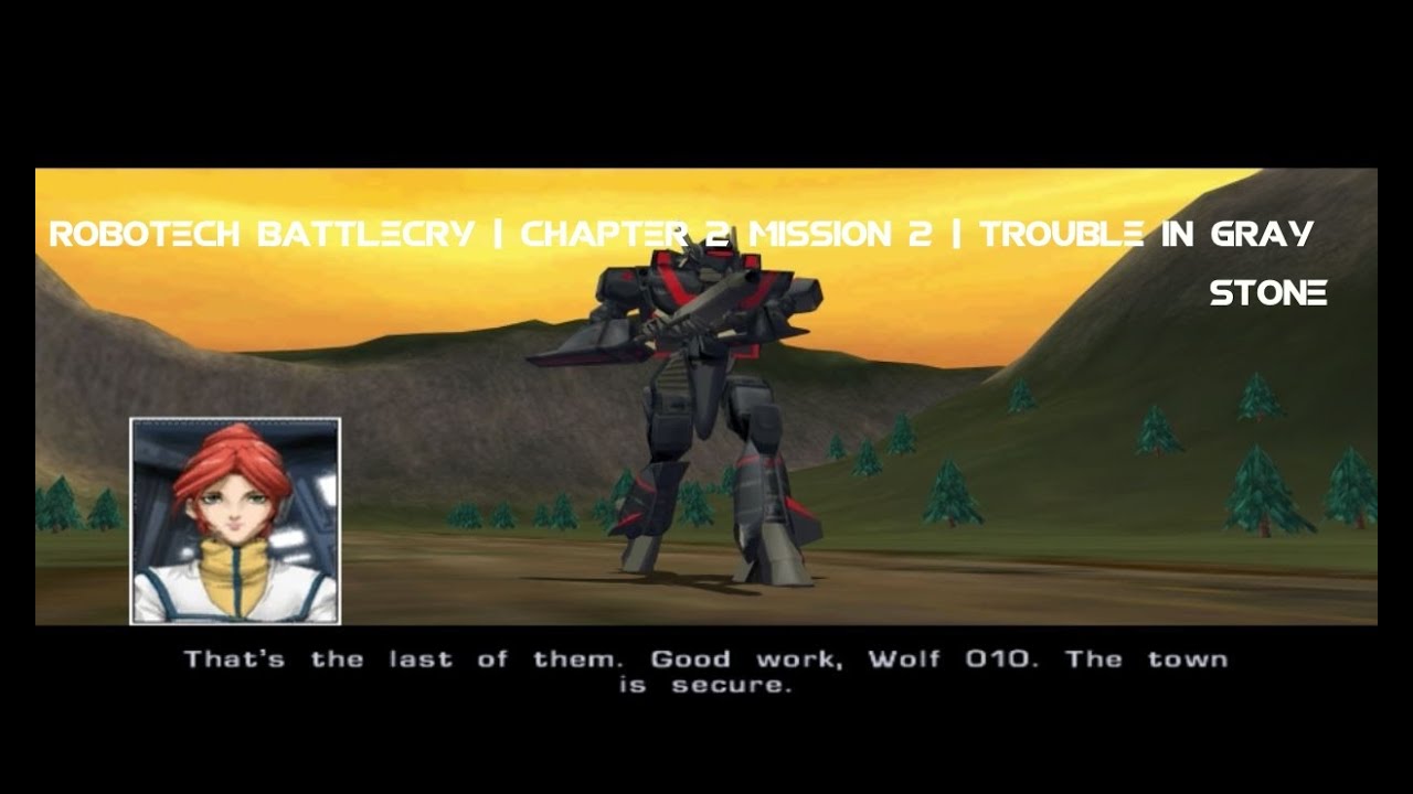Robotech Battlecry | Chapter 2 Mission 2 | Trouble In Graystone - YouTube