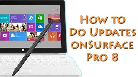 How to Do Updates on the Surface Pro 8