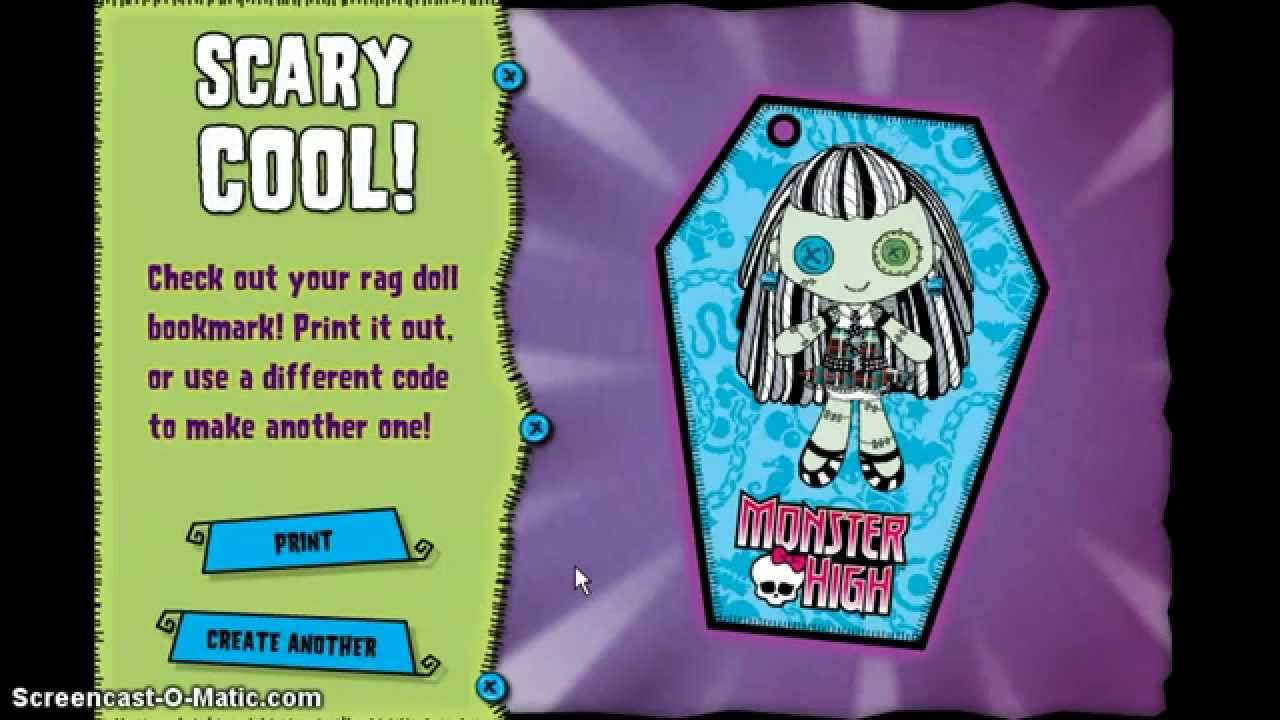 Monster High Codes