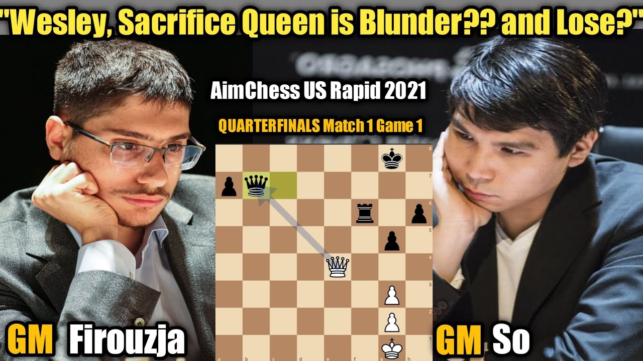 Aimchess US Rapid: Firouzja puts Wesley So to the sword in