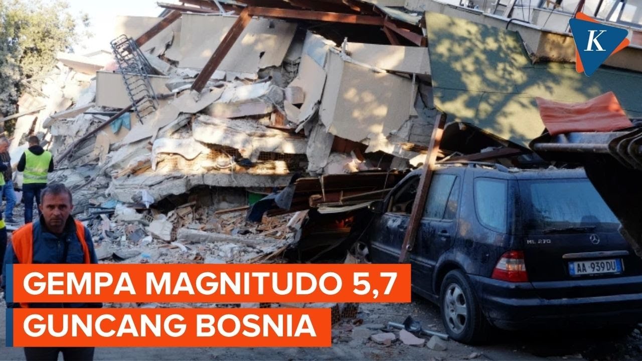 Gempa Berkekuatan Magnitudo 5,7  Guncang Bosnia
